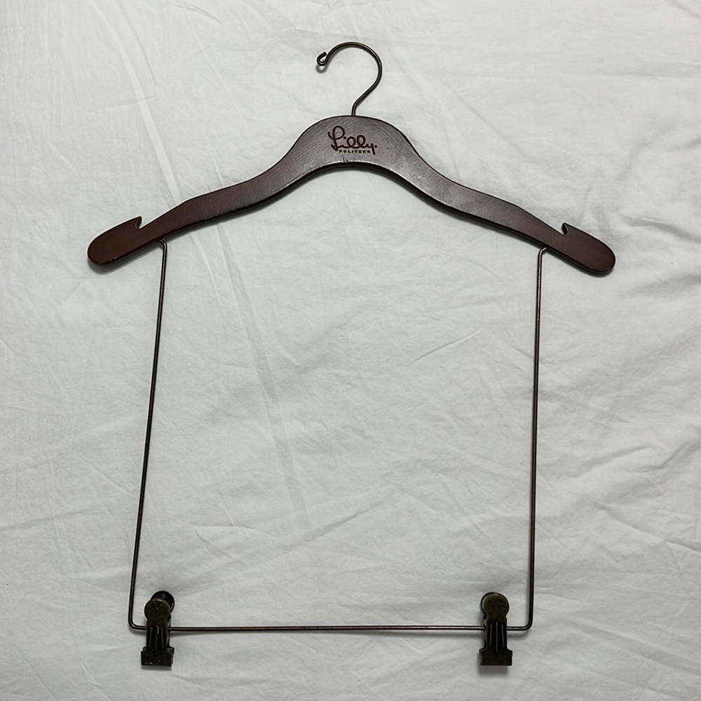 Vintage Lilly Pulitzer Wood Hanger